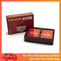 Bài Mèo Nổ Exploding Kittens Việt Hóa