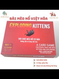 Bài Mèo nổ Việt hóa 56 lá giá rẻ, chất lượng cao, in đẹp rõ nét