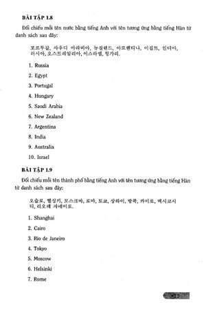 Bài Tập Ngữ Pháp Tiếng Hàn (Trình Độ Căn Bản)