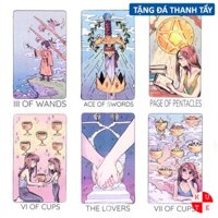 Bài Tarot Britt's Third Eye 78 Lá Tặng Đá Thanh Tẩy