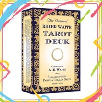 Bài Tarot Rider Waite Original 7x12 cm 78 lá full color bản gốc Tiếng Anh Chuẩn Quốc Tế