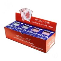 Bài Tây Nhựa Royal JPN Nhật Bản 52 Lá Cao Cấp Washable.