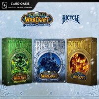 Bài tây sưu tầm, bài ảo thuật Bicycle World of Warcraft - Đam mê bất tận với thế giới Warcraft