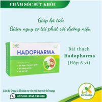 Bài thạch Hadopharma Giúp lợi tiểu - Hộp 6 vỉ x 10 viên (DHT Pharma)