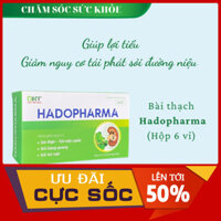 Bài thạch Hadopharma Giúp lợi tiểu - Hộp 6 vỉ x 10 viên