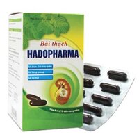 Bài Thạch HADOPHARMA - Hỗ trợ sỏi thận,sỏi niệu quản,sỏi bàng quang,sỏi túi mật,viêm đường tiết niệu