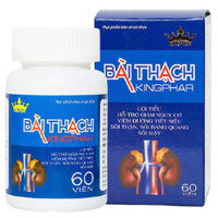 Bài thạch Kingphar, hỗ trợ lợi tiểu và bài tiết chất cặn bã trong ống dẫn tiểu