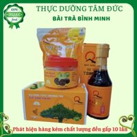 Bài trà bình minh thầy Tuệ chùa Long Hương ( sắn dây-nước tương-chanh muối-trà bancha-gừng)