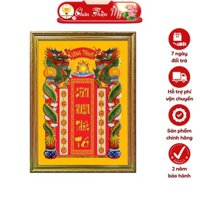 Bài Vị Cửu Huyền Thất Tổ In Tranh Trúc Chỉ CHÂN THIỆN MỸ, Trang Trí Bàn Thờ Gia Tiên BVCHTT-24