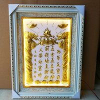 bài vị liễn thờ khung hình tranh thần tài thổ địa ông táo bếp dát vàng thờ cúng
