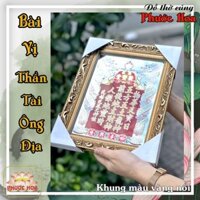Bài Vị -Thần Tài Ông Địa - Tâm Linh - Phong Thuỷ - Bàn Thờ Đẹp - Đồ thờ cúng Phước Hoa VHMART
