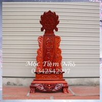 Bài vị thờ của huyền thất tổ gia tiên gỗ hương