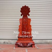 Bài vị thờ của huyền thất tổ gia tiên gỗ hương