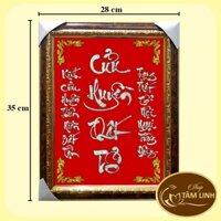 Bài Vị Thờ Cửu Huyền Thất Tổ (Ép Gỗ Laminate)