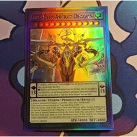 Bài Yugioh OCG - Supreme Celestial King Odd Eyes Arcray Dragon (Holographic Ghost Rare/ Quater Century Secret Rare)