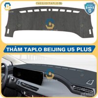 [Baic beijing U5 Plus] Thảm taplo ô tô da cacbon,da vân gỗ,và tuyết nhung 3 lớp dày 1cm chống nắng cao cấp mới nhất