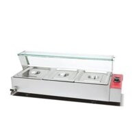 BAIN MARIE Máy hâm nóng đồ ăn (3 chảo) - Culinex