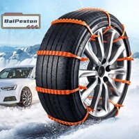 [Baipestonv] Dây xích chống trượt mùa đông ô tô không làm tổn thương dây buộc lốp xe hơi Chuỗi chống trượt Phụ kiện ô tô