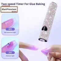 [Baipestonv] Đèn UV cầm tay Mini Nail Light cho Gel Sơn móng tay 3W Đèn LED cầm tay Máy sấy móng tay USB có thể sạc lại không dây