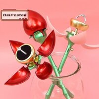 [Baipestonv] Hộp đựng nhẫn cưới lãng mạn Hộp đựng nhẫn hoa hồng Nhẫn lưu trữ đính hôn Hộp đựng quà tặng Hộp đựng đồ trang sức