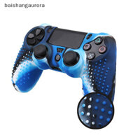 Baishangaurora Ngụy Trang Silicone Cao Su Da Grip Cover Dành Cho Bộ Điều Khiển PlayStation 4 PS4 Bha