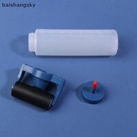 Baishangsky Gỗ Keo Con Lăn Chai Keo Hộp Đựng Hộp Đựng OOD Keo Lan Rộng Dụng Cụ Chế Biến Gỗ Có Con Lăn Và Nắp baishangsky