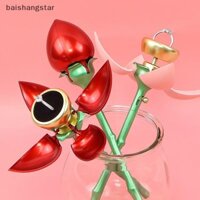 Baishangstar Lãng Mạn Nhẫn Cưới Giá Đỡ Hoa Hồng Nhẫn Hộp Bảo Quản Đính Hôn Nhẫn Bearer Hộp Quà Tặng Bao Bì Hộp Đựng Trang Sức Hộp Bảo Quản ADF