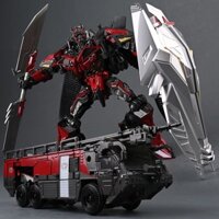 Baiwei TW 1024 Mô hình Transformers DOTM Sentinel Prime, TW1024 đồ chơi robot lắp ráp người máy biến hình xe cứu hỏa.