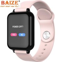 BAIZE B57 Bluetooth Smart Watch Blood Pressure Monitor Bracelet Heart Rate Band Pedometer Waterproof Fitness Tracker Wristband For IOS Android