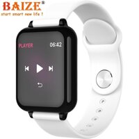 BAIZE B57 Bluetooth Smart Watch Blood Pressure Monitor Bracelet Heart Rate Band Pedometer Waterproof Fitness Tracker Wristband For IOS Android