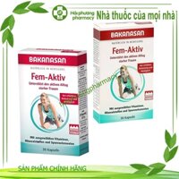 Bakanasan Fem- Aktiv bổ sung sắt vitamin và các loại khoáng chất cho cơ thể