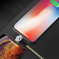 Bakeey 180 Degree Rotating Braided Type C Micro USB Magnetic Data Cable for iPhone 11 Pro XS Huawei P30 Pro Mate 30 Mi9