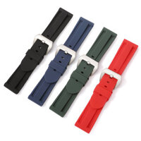 Bakeey 22/24/26mm Width Universal Pure Soft Rubber Watch Band Strap Replacement for Samsung Galaxy Watch 3 41mm / Gear S