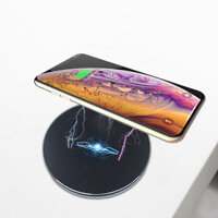 Bakeey Desktop Furniture Embedded Wireless Charger Fast Charging Pad For iPhone 12 12Pro Max Huawei P40 Mate 40 Pro