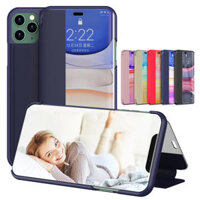 Bakeey Flip Bumper Window View with Foldable Stand PU Leather Protective Case for iPhone 11 Pro Max 6.5 inch