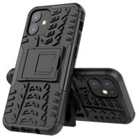 Bakeey for iPhone 12 Mini 5.4" Case Armor Shockproof Non-slip with Bracket Stand Protective Case Cover