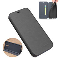 Bakeey for Xiaomi Redmi Note 9 / Redmi 10X 4G Case Brushed Pattern Flip with Stand Card Slot Shockproof PU Leather Full