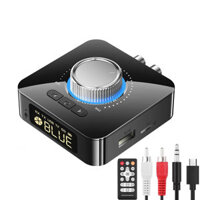 Bakeey M5 Digital Display bluetooth V5.0 Audio Transmitter Receiver Wireless 3.5mm Aux / 2RCA Audio Adapter / Support US