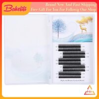 Bakelili Easy Fanning Eyelashes  Soft Stable Practical Black False for Home Women