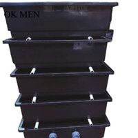 baki lọc hồ cá lọc dàn mưa kt 1 khay 68 x 25 x 18 cm gồm ống mưa