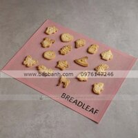 Baking mat lưới Breadleaf Hồng 30 x 40 cm