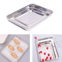 Baking Pan Baking Dish Brownies Chicken Wings Oven Tray Stainless Steel