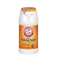 Baking Soda chai 340g rửa rau củ quả hộp giấy 454g đa công dụng chính hãng Arm and Hammer nhập khẩu Mỹ