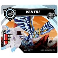 Bakugan chính hãng LDCX Titanium Ventri White figurine de combat transformable 1813 1-3
