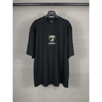 Bal Joint Lamborghini Áo thun ngắn tay in LOGO họa tiết trước và sau
