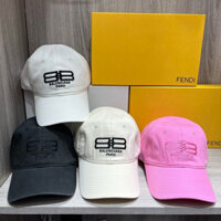 Balenciaga Chất Lượng Cao B Nhà Phong Cách Paris Đôi BB Nón Tấm Che Nắng Niche Chữ Mỹ Thêu Mũ Bóng Chày Đạt Đỉnh