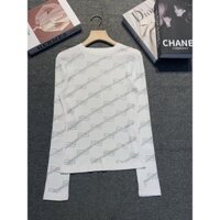 Balenciaga7028 Phong Cách Mới Slim-fit Ôm Hơn Nhìn Dài Tay Nữ Tất Cả-