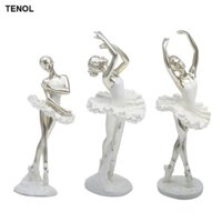 Ballerina Tượng Nghệ Thuật Điêu Khắc Sáng Tạo Nhựa Để Bàn Trang Trí Cho Kệ Sách Lối Vào Tủ Quà Tặng Sinh Nhật Trang Trí Nhà Cửa
