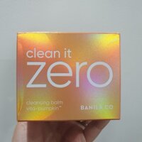 Balm tẩy trang Banila Co Clean It Zero Cleansing Balm Vita Pumpkin - 100ml