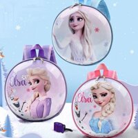 Balo 3D hình công chúa ELSA cho bé gái học mẫu giáo. Cặp ELSA 3D cho bé đi học. Size 25x7cm